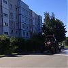 Промывку дорог провели в поселении Роговское
