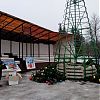 Работы по демонтажу новогодней ели провели в Роговском