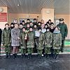 Военно-спортивная игра прошла в школе №2073